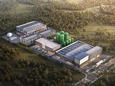 Proyek Pengolahan Limbah Dapur dan Makanan Dujiangyan, Chengdu, Sichuan