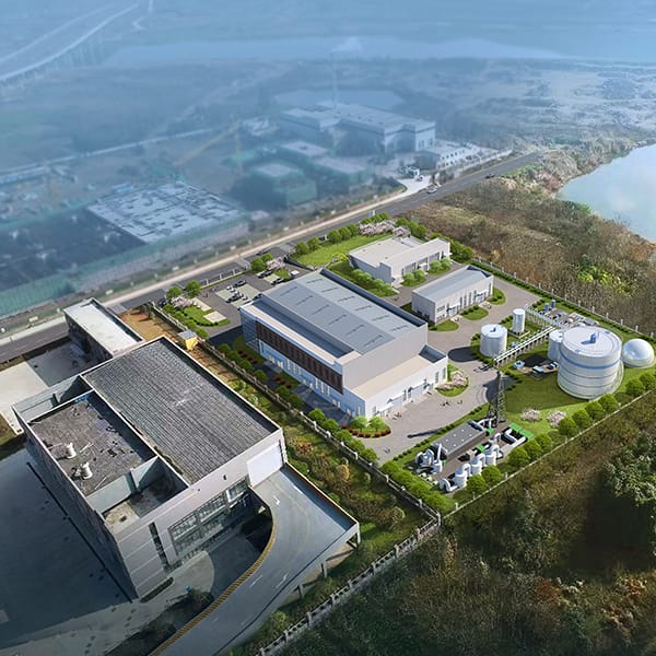 Proyek Pengolahan Sampah Makanan Terpadu Kabupaten Jintang, Chengdu, Sichuan