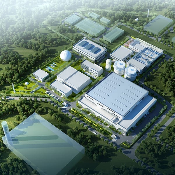 Proyek Pengolahan Limbah Makanan Qianzishan, Wuhan, Hubei