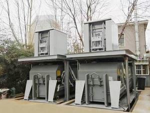 Peralatan Pemampatan Limbah Cerdas Bawah Tanah untuk Institut Teknologi Beijing