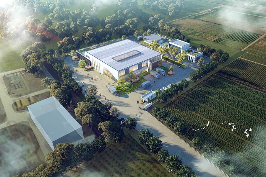 Fasilitas Pemindahan Sampah Vertikal, Kabupaten Deqing, Huzhou, Zhejiang