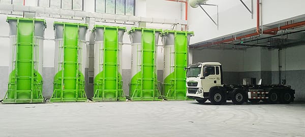 Fasilitas Pemindahan Sampah Vertikal, Kabupaten Deqing, Huzhou, Zhejiang