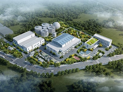 Proyek Pengolahan Limbah Makanan dan Dapur Distrik Wenjiang, Chengdu, Sichuan