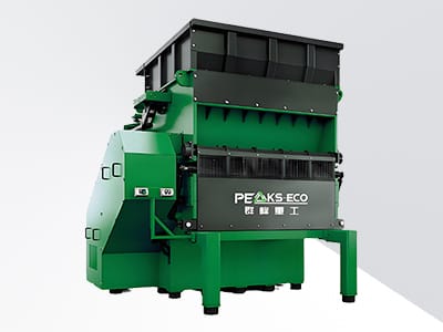 Penghancur Limbah Poros Tunggal