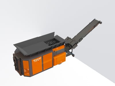 Double-Shaft Shear Shredder