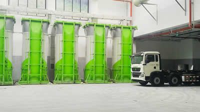 Fasilitas Pemindahan Limbah Vertikal