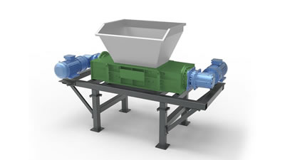 Double-Shaft Shear Shredder