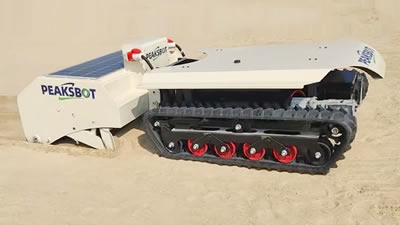 Robot Pembersih Pantai