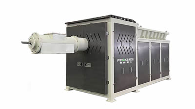 Mesin Pembuka Kemasan Sampah Organik