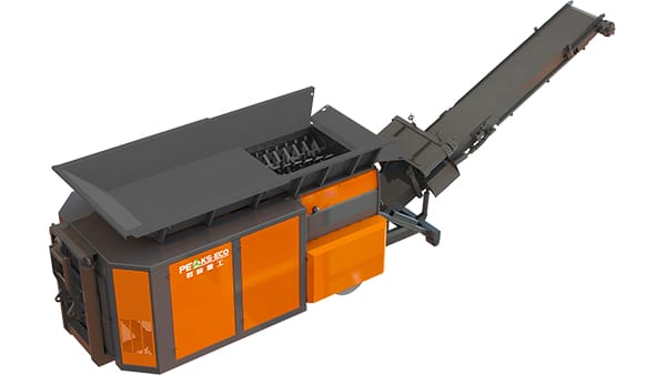 Penghancur Limbah Poros Ganda Mobile