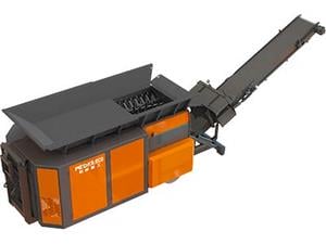 Penghancur Limbah Poros Ganda Mobile