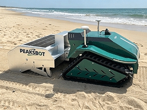Robot Pembersih Pantai