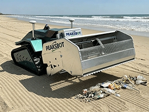 Robot Pembersih Pantai