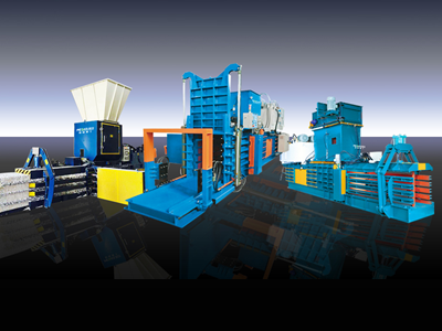 Pemadat Sampah Horizontal