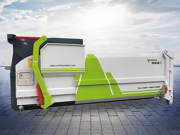 Pemadat Sampah Portabel Pintar