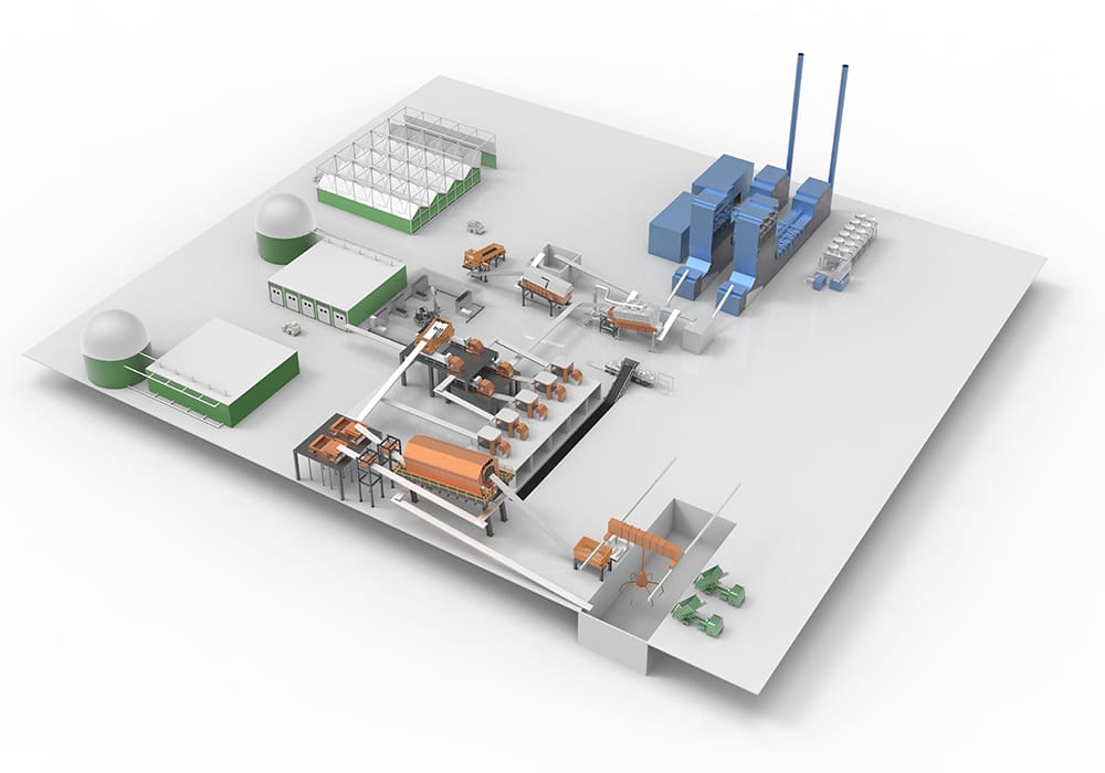 Sistem Pengolahan & Daur Ulang Limbah Komprehensif