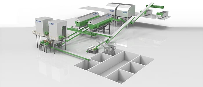 Sistem Pengolahan Anaerobik Basah untuk Limbah Dapur