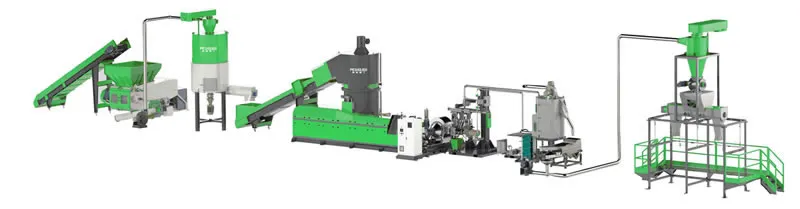 Lini Granulasi Plastik (Plastic Granulation Line)