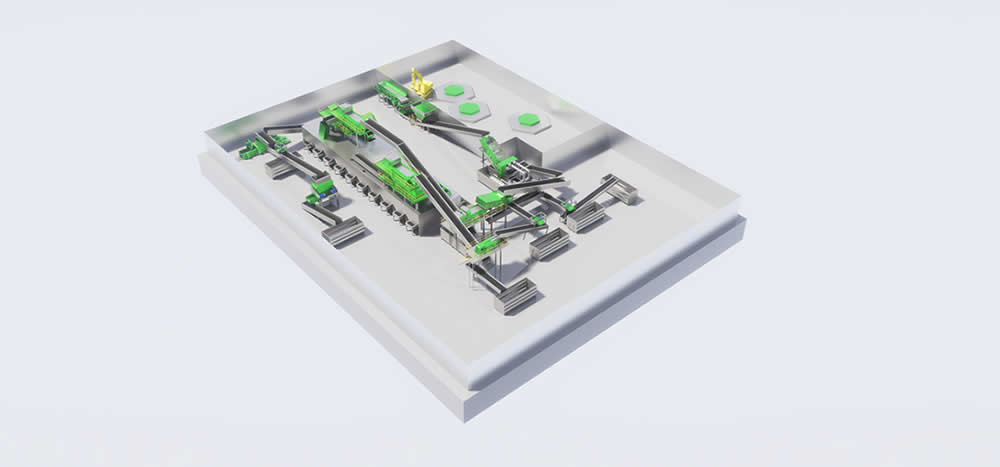Sistem Fasilitas Daur Ulang Material