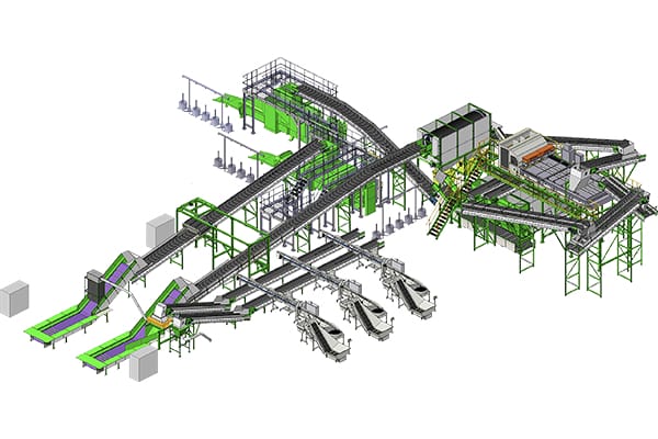 Sistem Fasilitas Daur Ulang Material