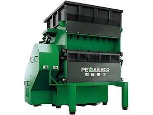 Penghancur Limbah Poros Tunggal